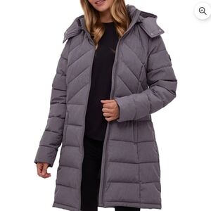 NWOT Bench Women's Charcoal Puffer Coat